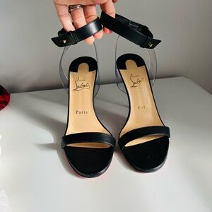 Christian Louboutin Jonatina 100 in Black